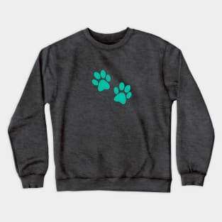 Blue Dog Paw Crewneck Sweatshirt